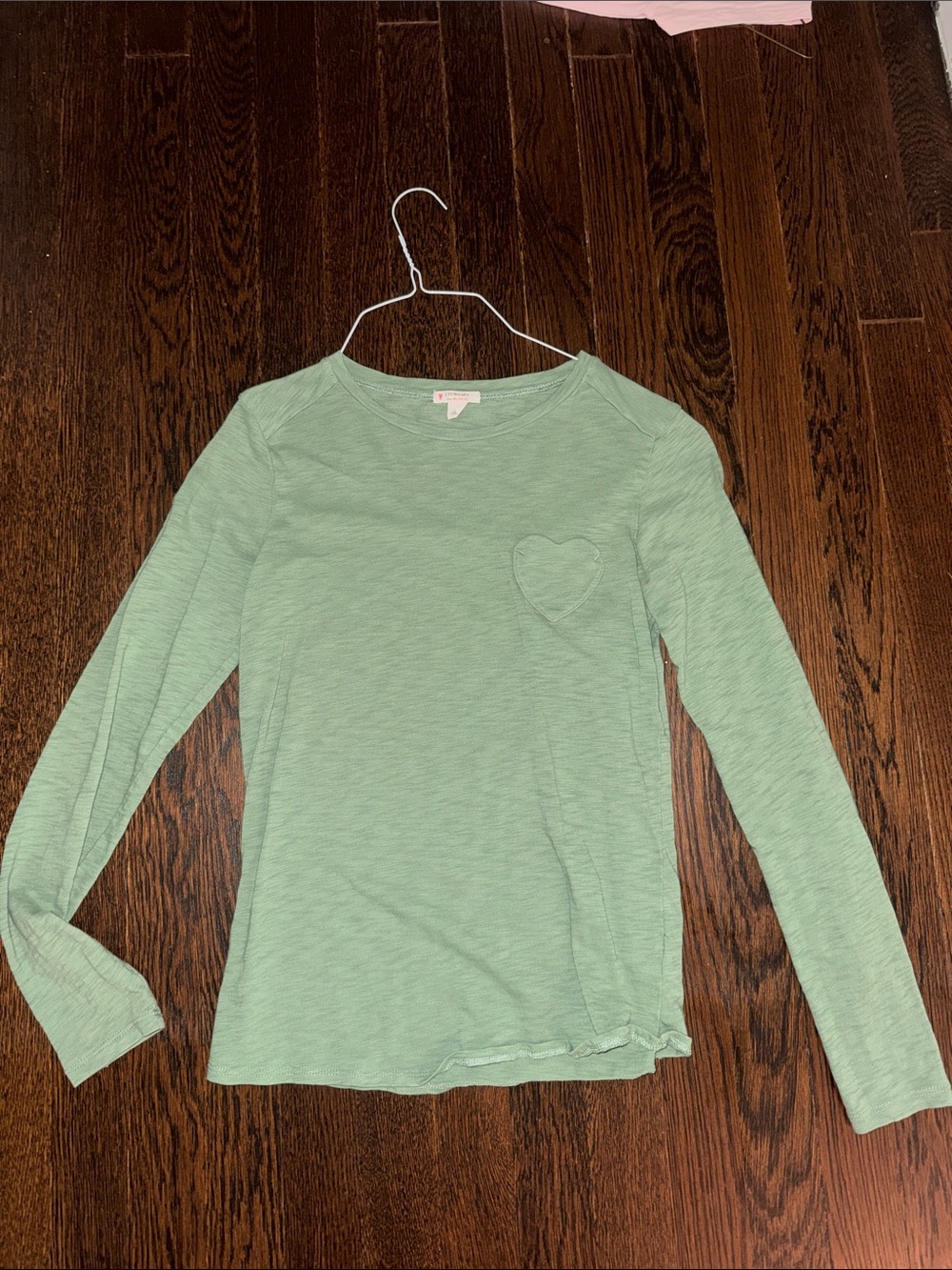 Crewcuts heart long sleeve tshirt